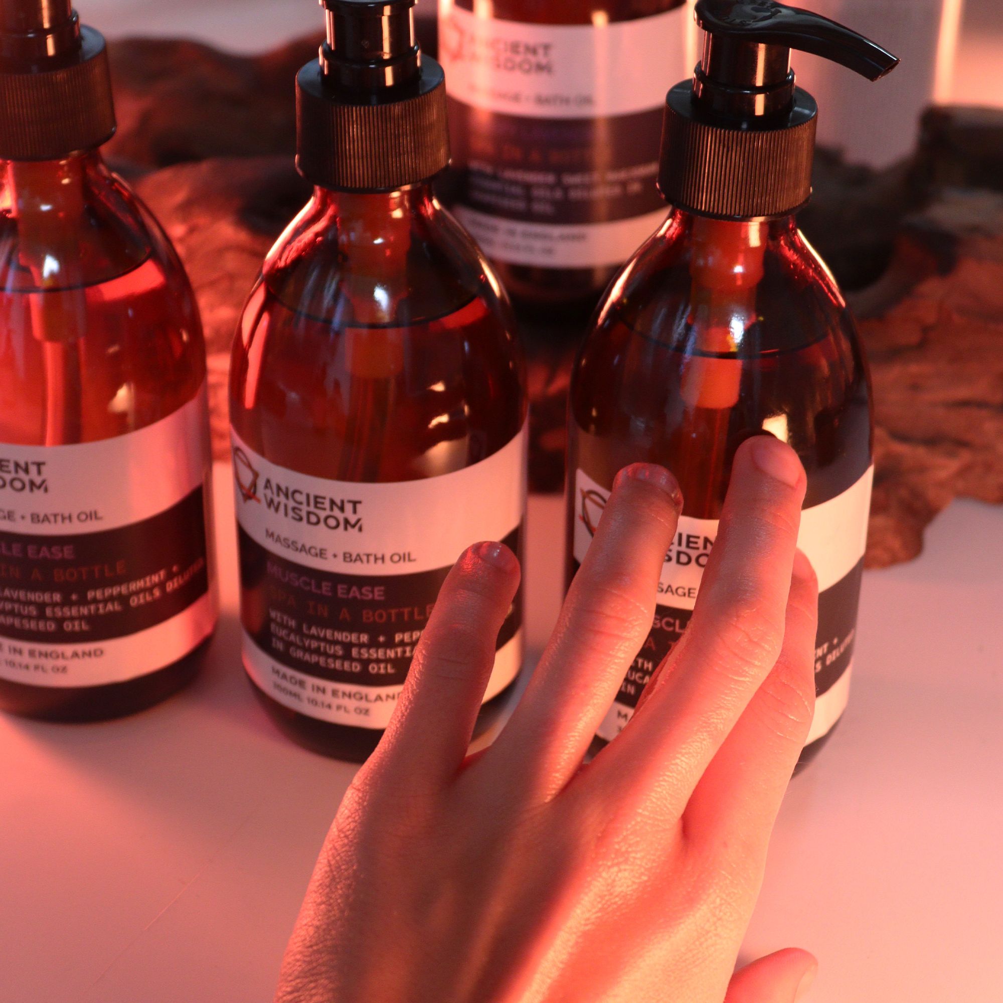Ancient Wisdom Aromatherapy Massage & Bath Oil – Relaxing