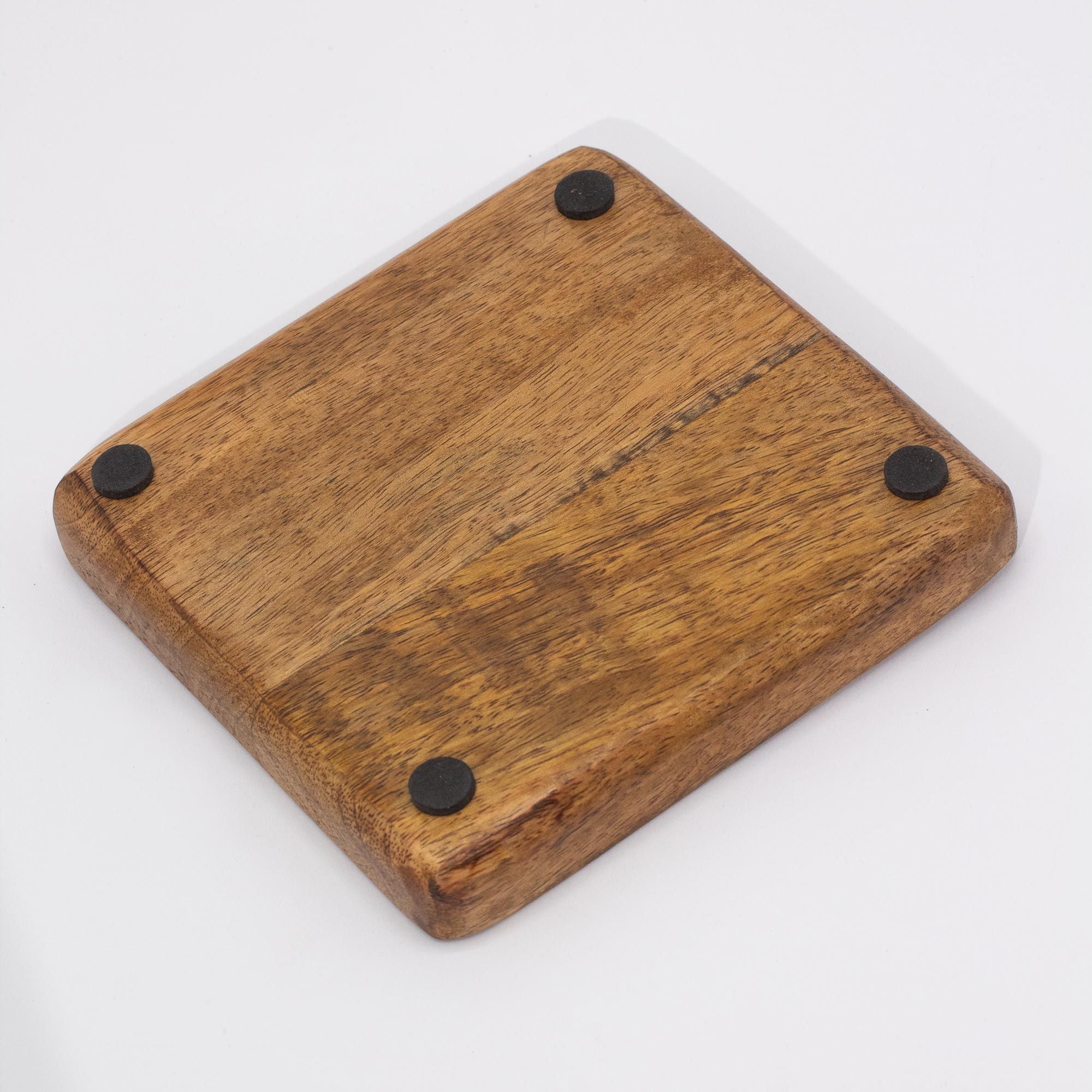 Hop Hare Big Enamelled Square Trinket Tray - Lion & Snakes