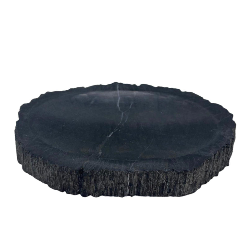 Petrified Wood Brown/Black Soap Dish