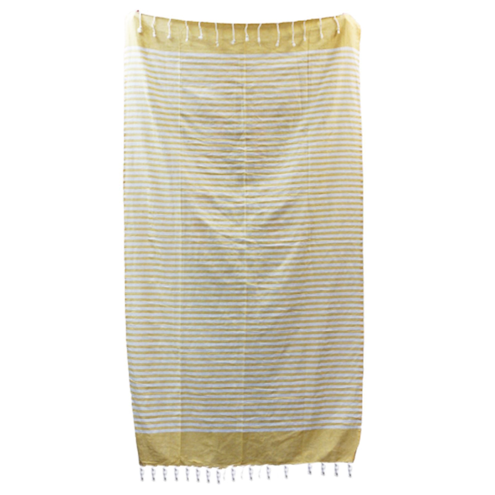 Cotton Pareo Throw - 100x180cm - Sunny Yellow