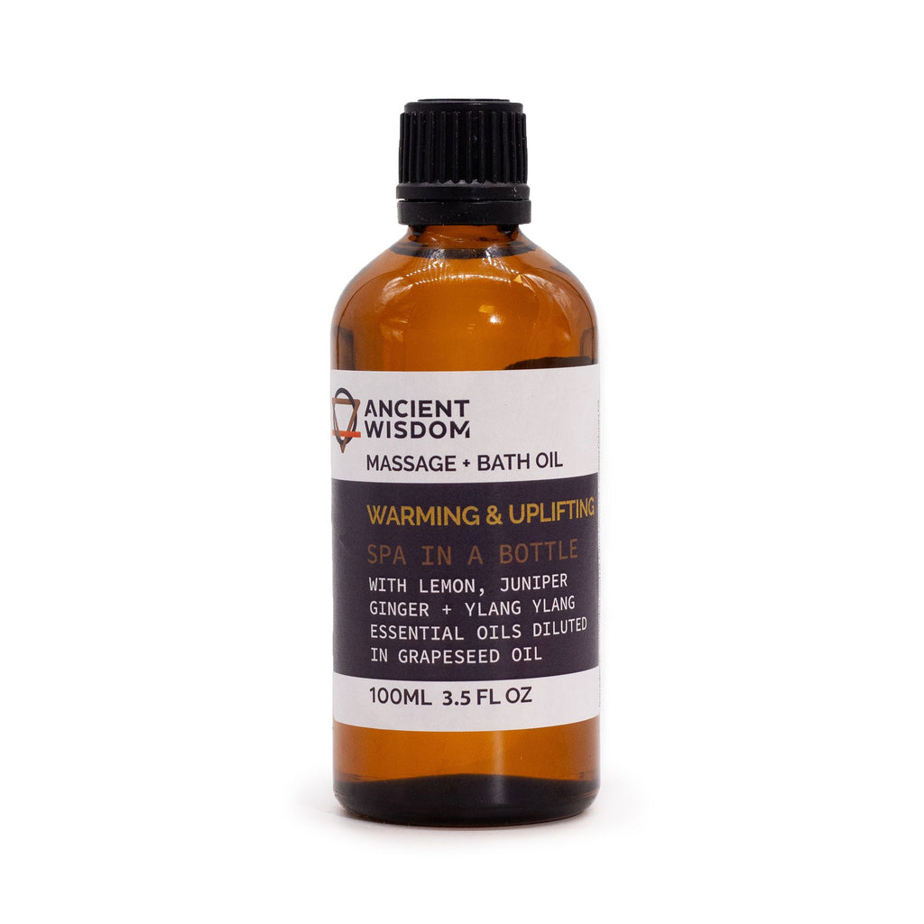 Warm & Uplifting Massage Oil – 100ml