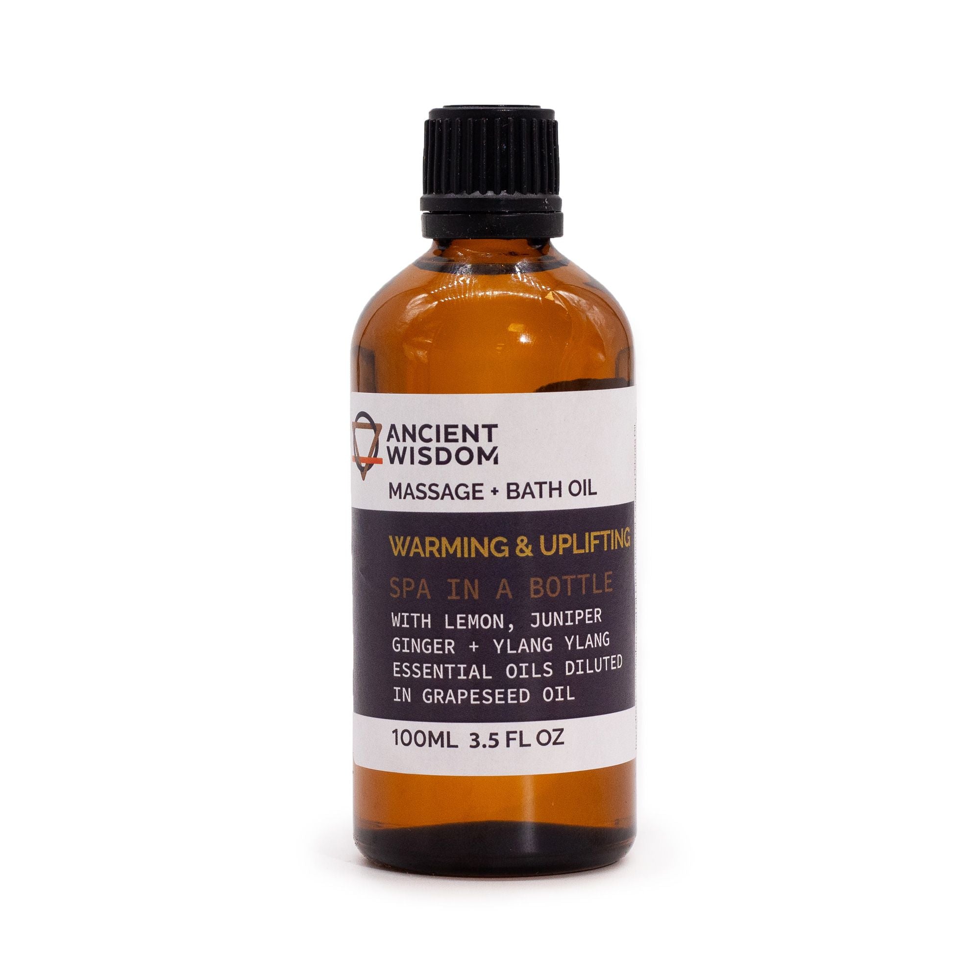 Warm & Uplifting Massage Oil – 100ml
