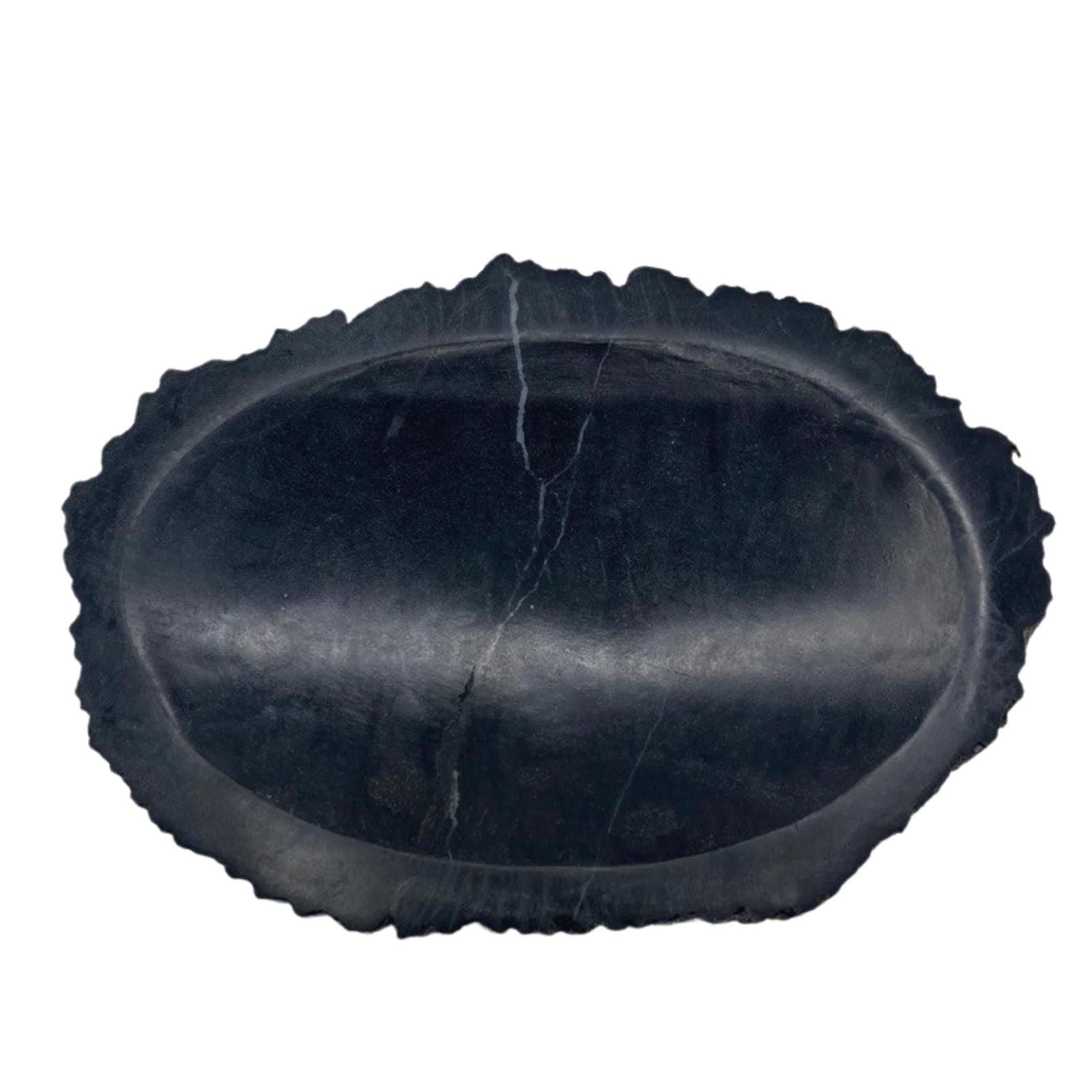 Petrified Wood Brown/Black Soap Dish