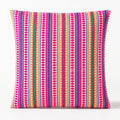 Classic Cushion Cover - Neon Stripes - 60x60cm - Jumbo Style