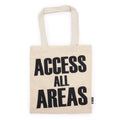 Nomad Sari Iconic Basic Tote Bag - Access All Areas - Natural 4oz