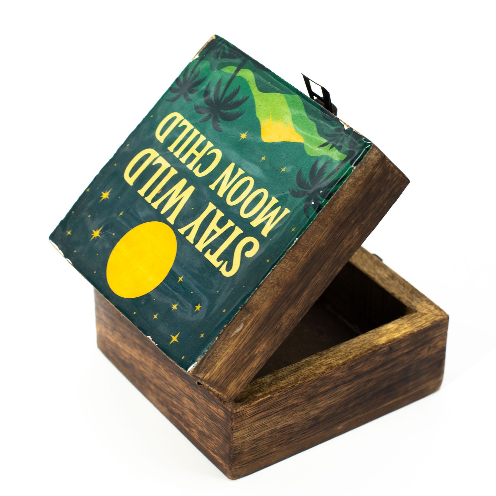 Small Enamelled Box - Stay Wild Moon Child