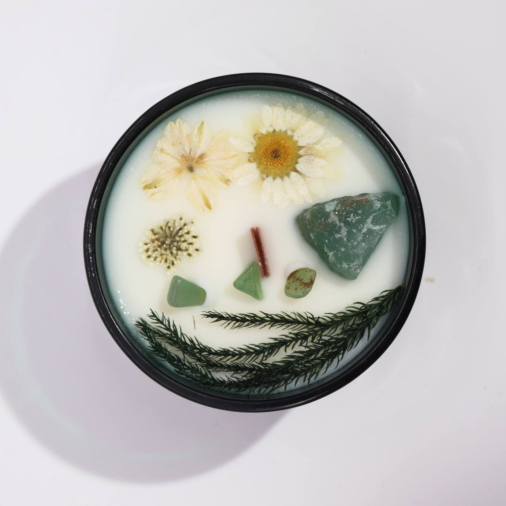 Hop Hare Crystal Magic Flower Candle – The Magician
