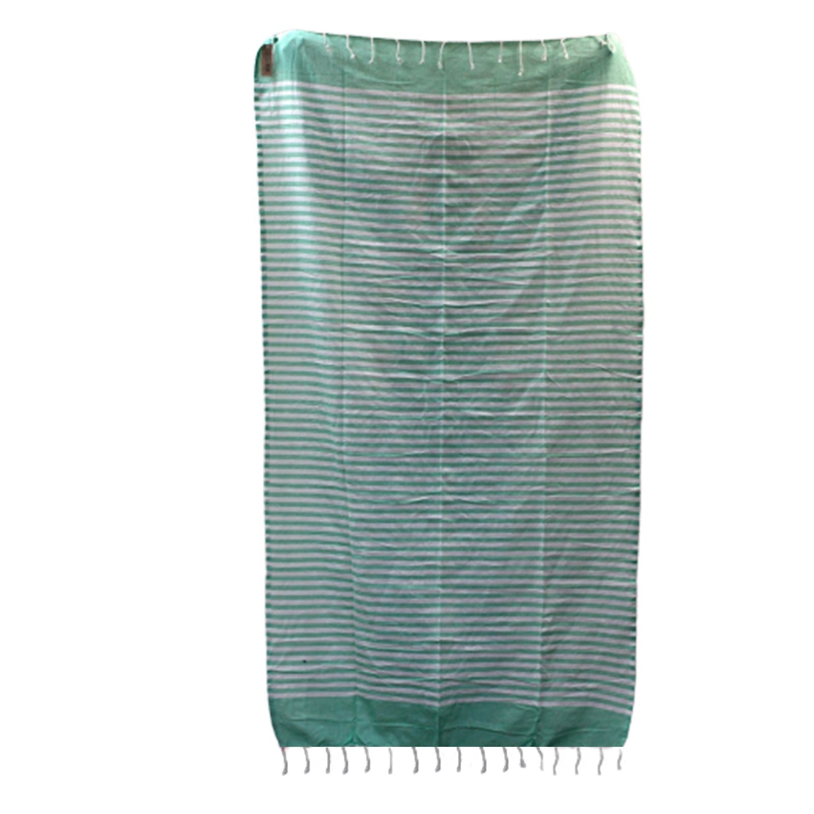 Cotton Pareo Throw - 100x180cm - Picnic Green