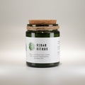 Greenman Woodwick Soy Candle – Cedar Citrus