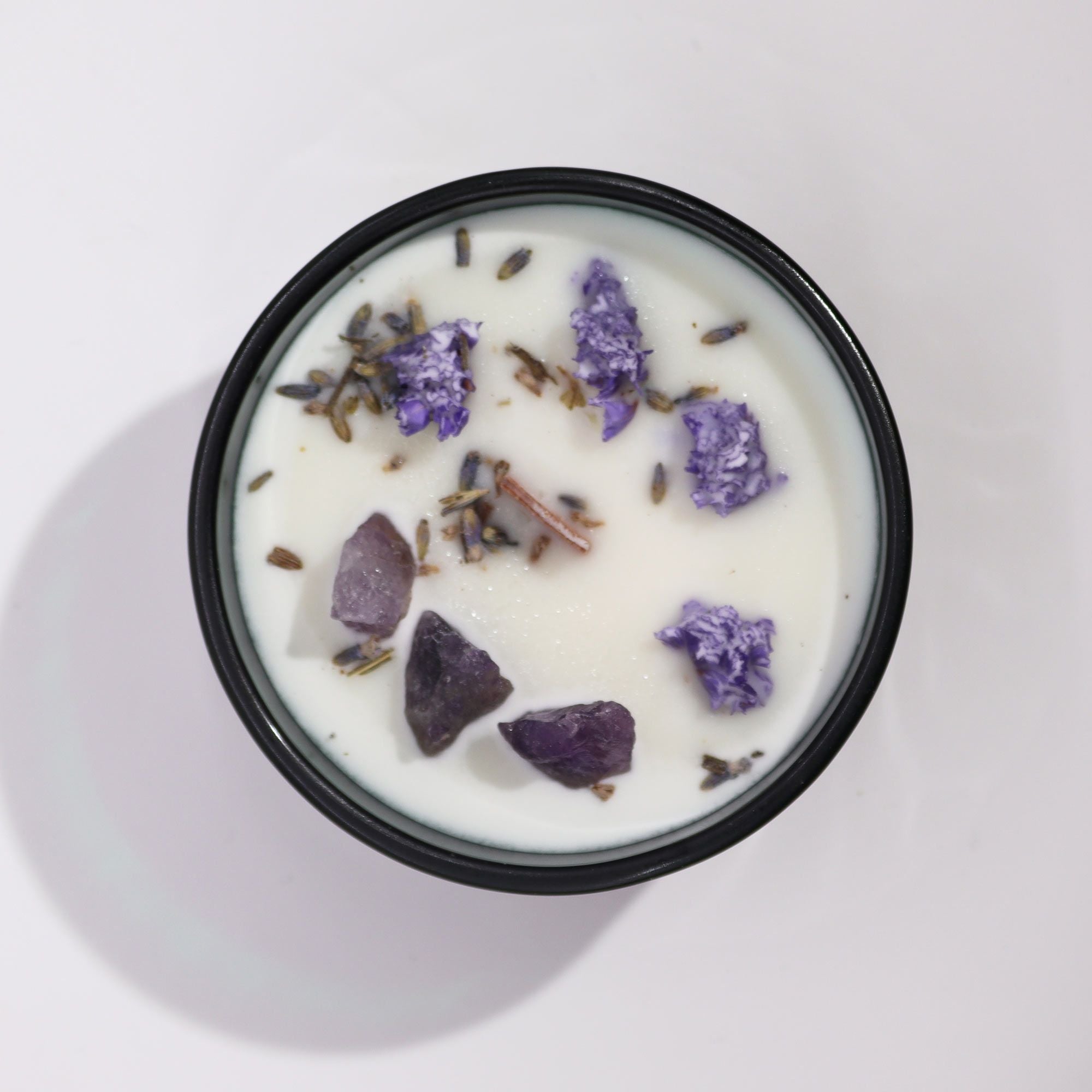 Hop Hare Crystal Magic Flower Candle – The Moon