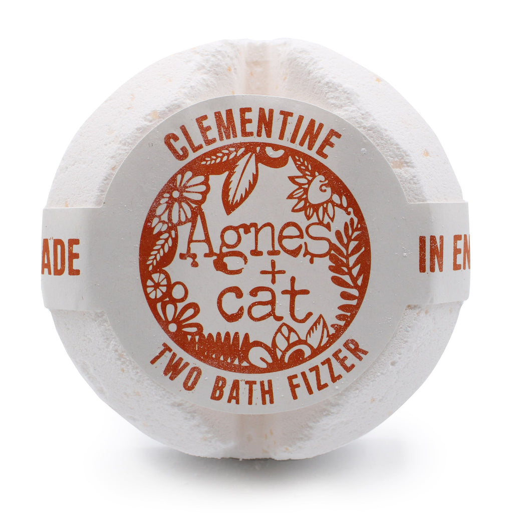 Agnes + Cat Bath Fizzer – Clementine
