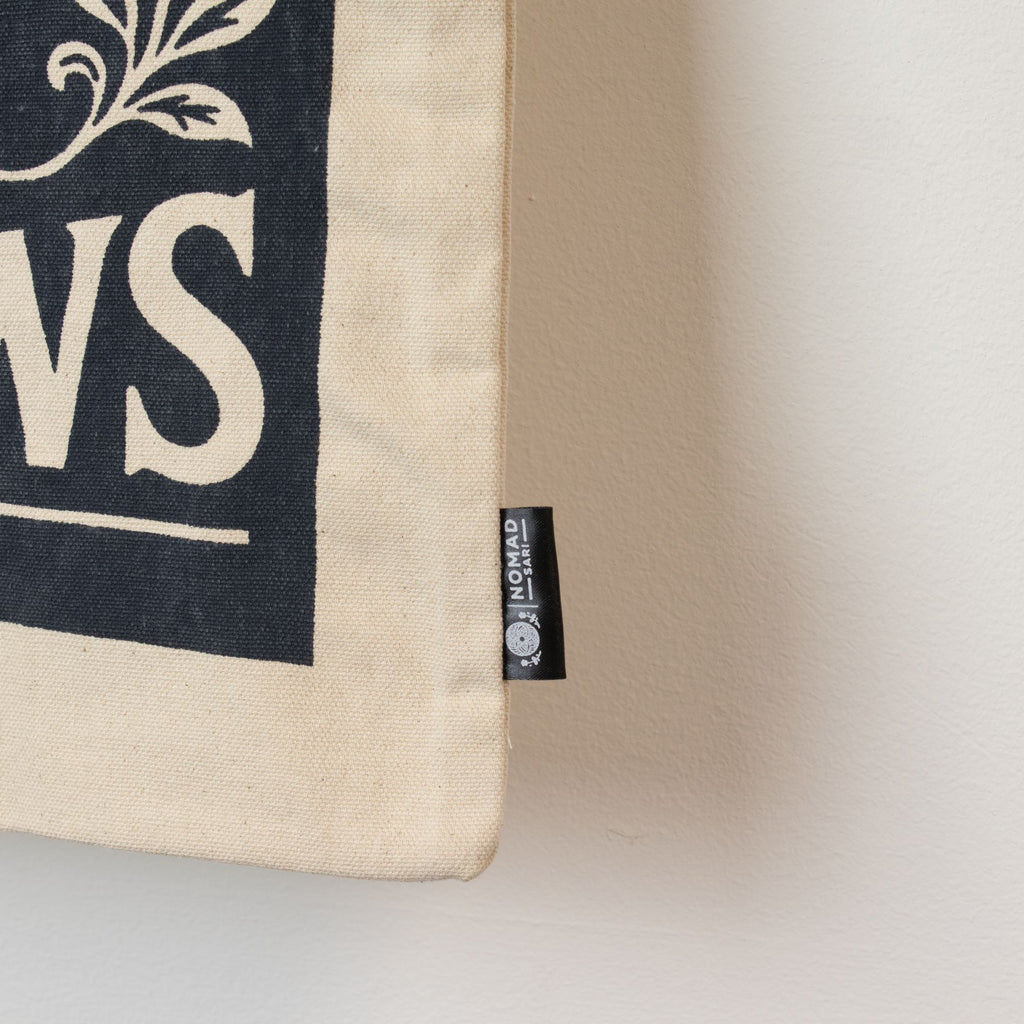 Nomad Sari Iconic Toni Tote Bag - Nobody Knows 67 - Natural 10oz