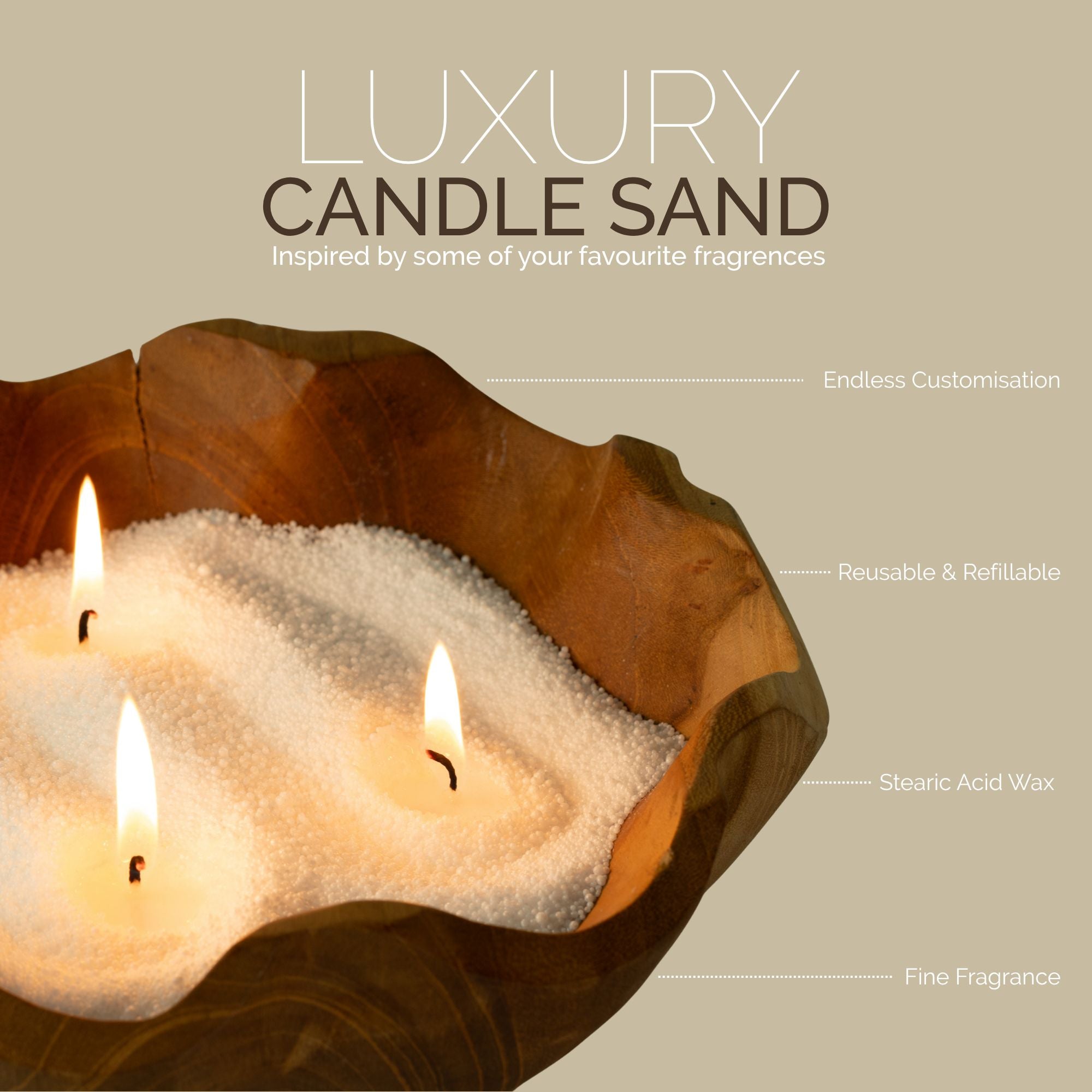 Candle Sand – Black Spirited