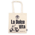 Nomad Sari Iconic Basic Tote Bag - La Dolce Vita - Natural 4oz