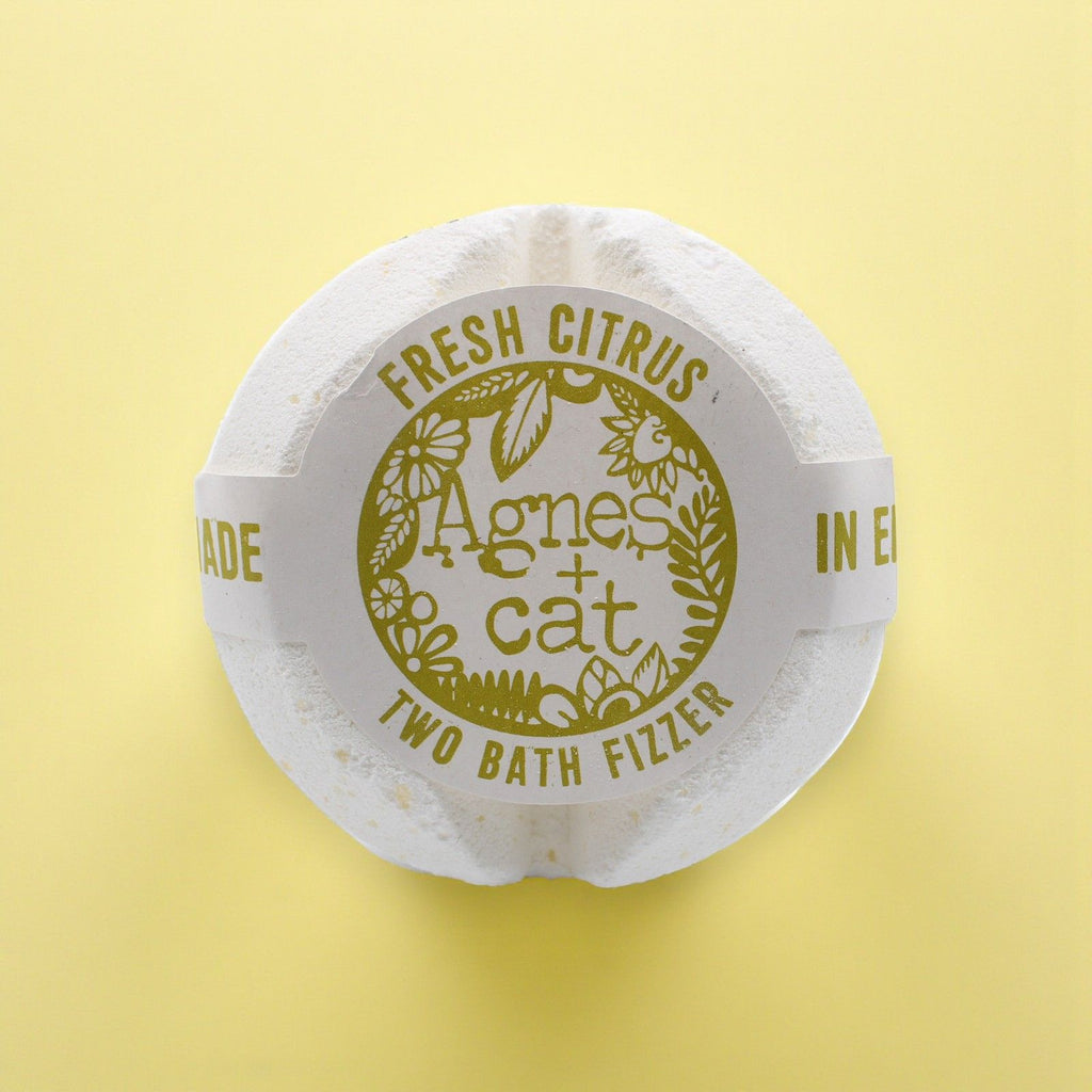 Agnes + Cat Bath Fizzer – Fresh Citrus