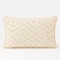 Classic Cushion Cover - Neutral Geo Creme - 30x50cm - Lumber Style
