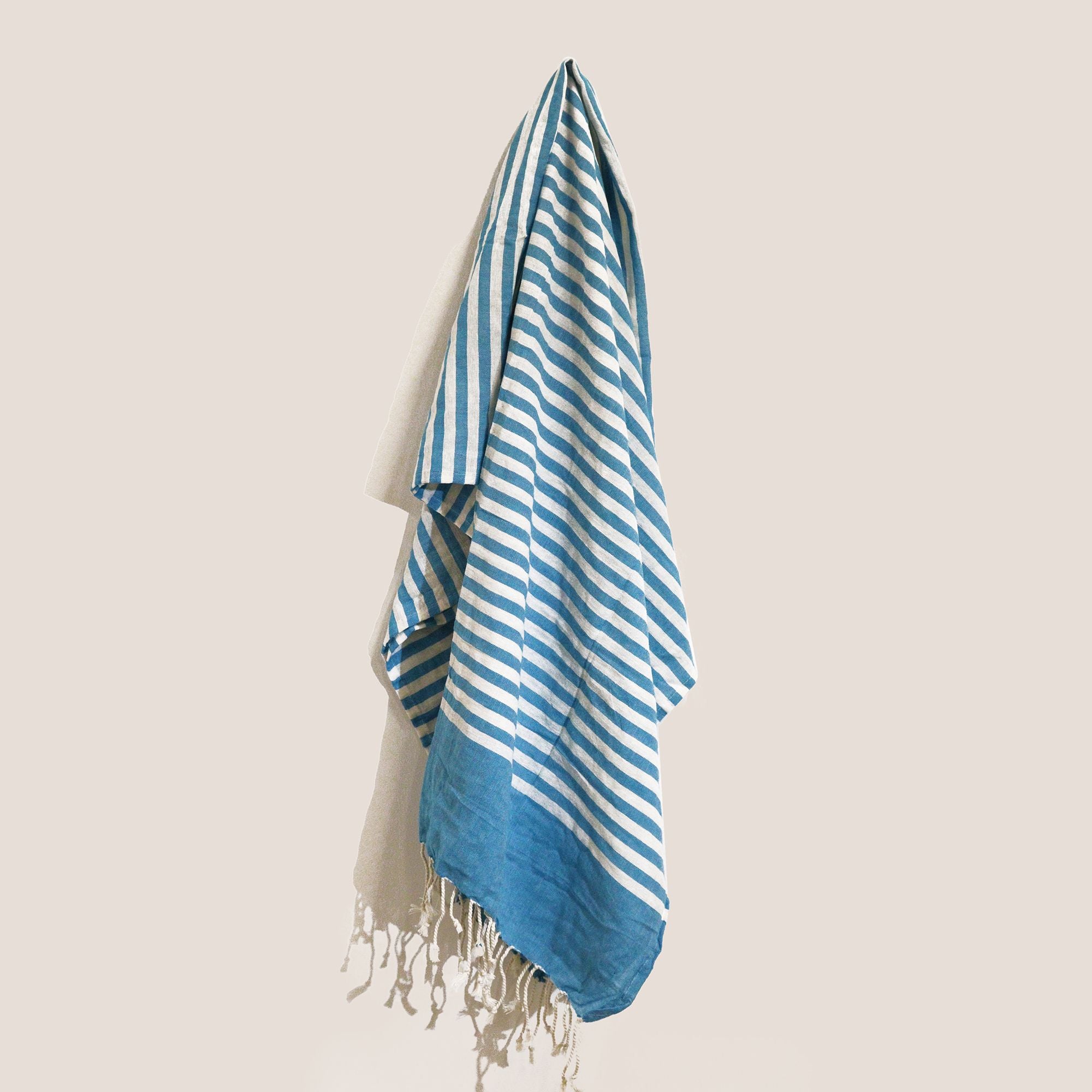 Cotton Pareo Throw - 100x180cm - Sky Blue