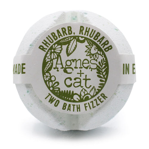 Agnes + Cat Bath Fizzer – Rhubarb Rhubarb